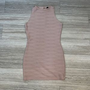 Sexy little tan dress